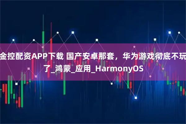 金控配资APP下载 国产安卓那套，华为游戏彻底不玩了_鸿蒙_应用_HarmonyOS